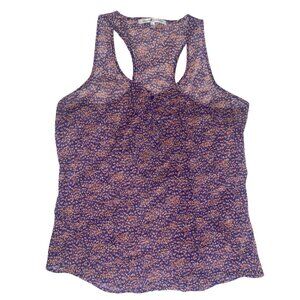 Multicolor Sheer Racerback Layering Tank - Large